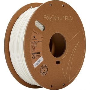 Polymaker - PolyTerra PLA+ - Blanc (white) - 1,75 mm - 1 kg