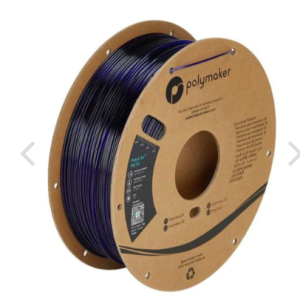 Polymaker - PolyLite Translucent PETG - Bleu (Blue) - 1,75 mm - 1 kg