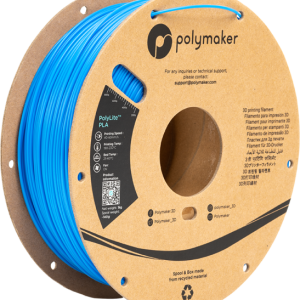 Polymaker - PolyLite - PLA - Bleu azure (Azure blue) - 1.75 mm - 1kg