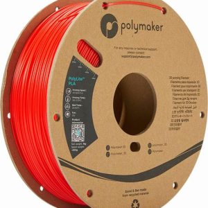 Polymaker - PolyLite - PLA - Rouge / Red - 1.75 mm - 1kg