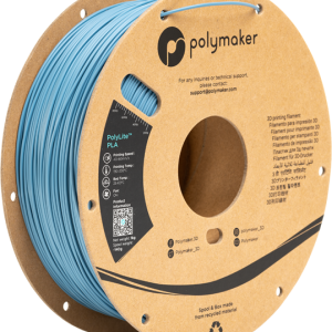 Polymaker - PolyLite - PLA - Bleu pierre (Stone blue) - 1.75 mm - 1kg