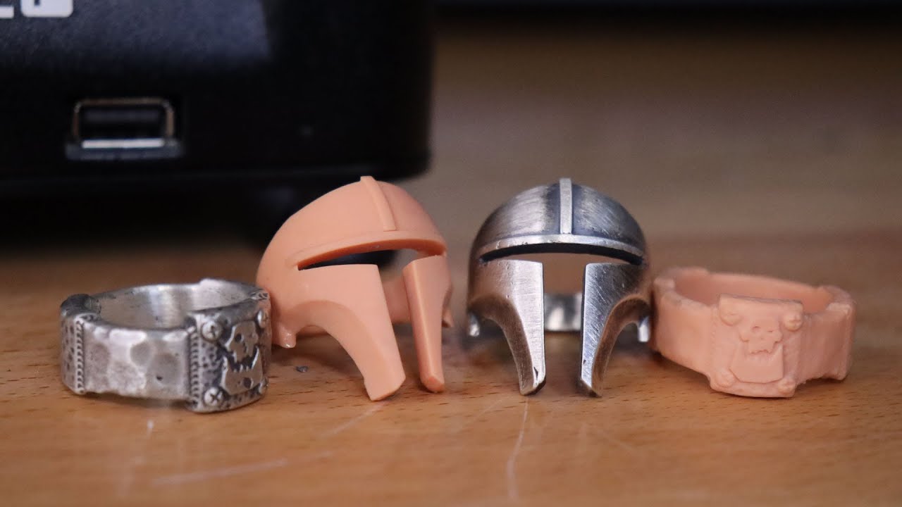 Impression 3D cire perdue exemple