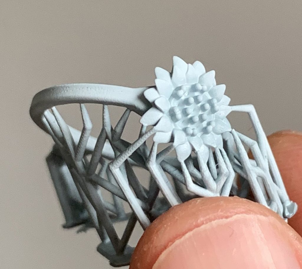 Impression 3D et fonte à cire perdue