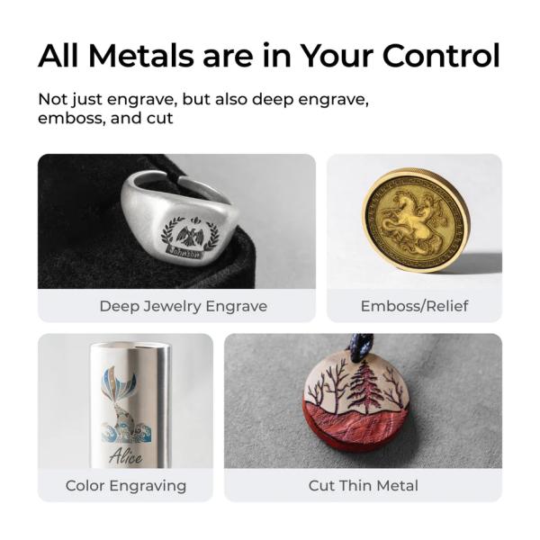 Bundle: xTool F1 Ultra Deluxe Bundle - Graveur laser double fibre et diode de 20W Bundle: xTool F1 Ultra Deluxe Bundle - Graveur laser double fibre et diode de 20W - Imagen 2