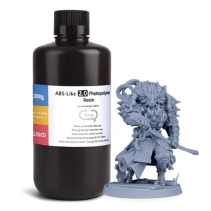 ELEGOO - Résine UV ABS-Like 2.0 - Gris (Grey) - 1 kg