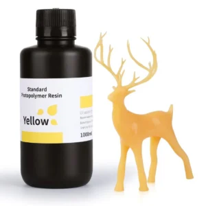 ELEGOO - Résine UV Standard - Jaune (Yellow) - 1 kg