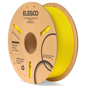 Filament PLA Elegoo Jaune (Yellow) 1,75 mm bobine 1 kg
